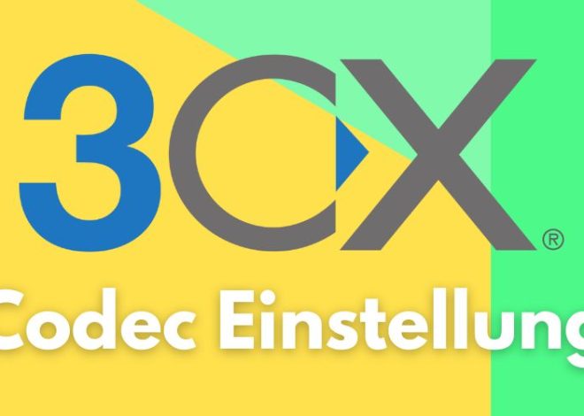 3CX Codec Einstellung – blog.admin-intelligence.de