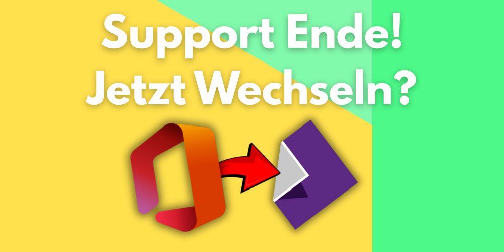 Support Ende Office 2019 und 2016 – Collabora wechseln