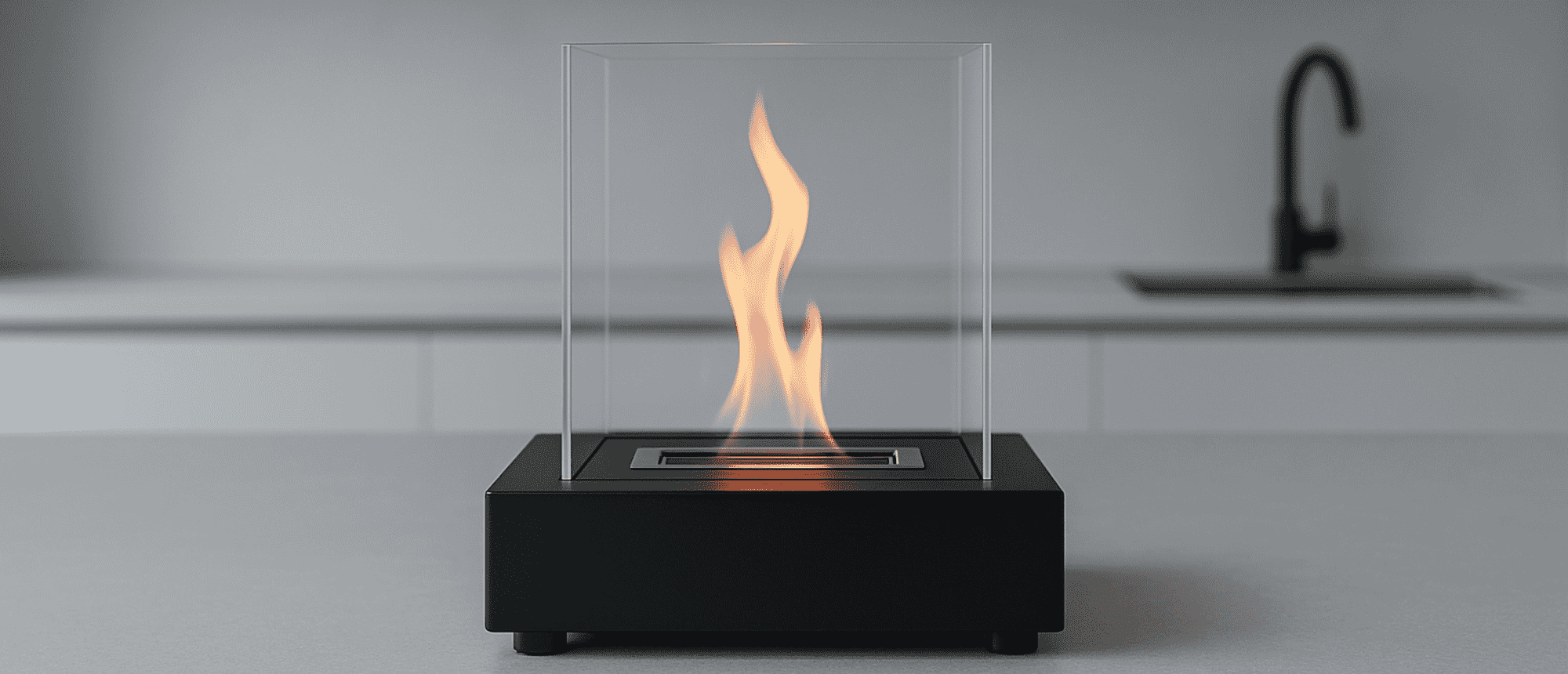 Bioethanol-Kamine für die Küche | Küchen-Magazin