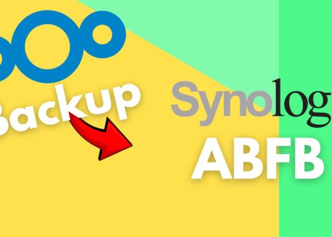 Nextcloud Backup mit Synology ABfB